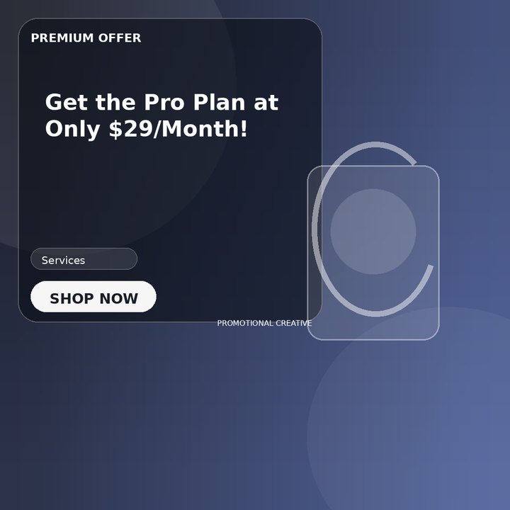 Get the Pro Plan at Only $29/Month!