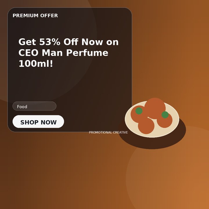 Get 53% Off Now on CEO Man Perfume 100ml!