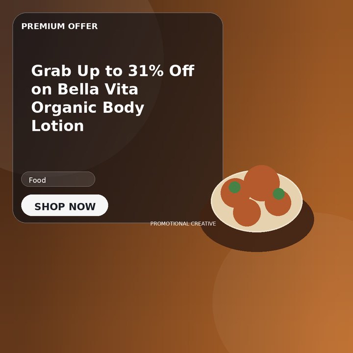 Grab Up to 31% Off on Bella Vita Organic Body Lotion