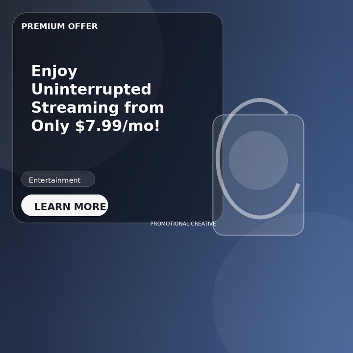 Enjoy Uninterrupted Streaming from Only $7.99/mo!