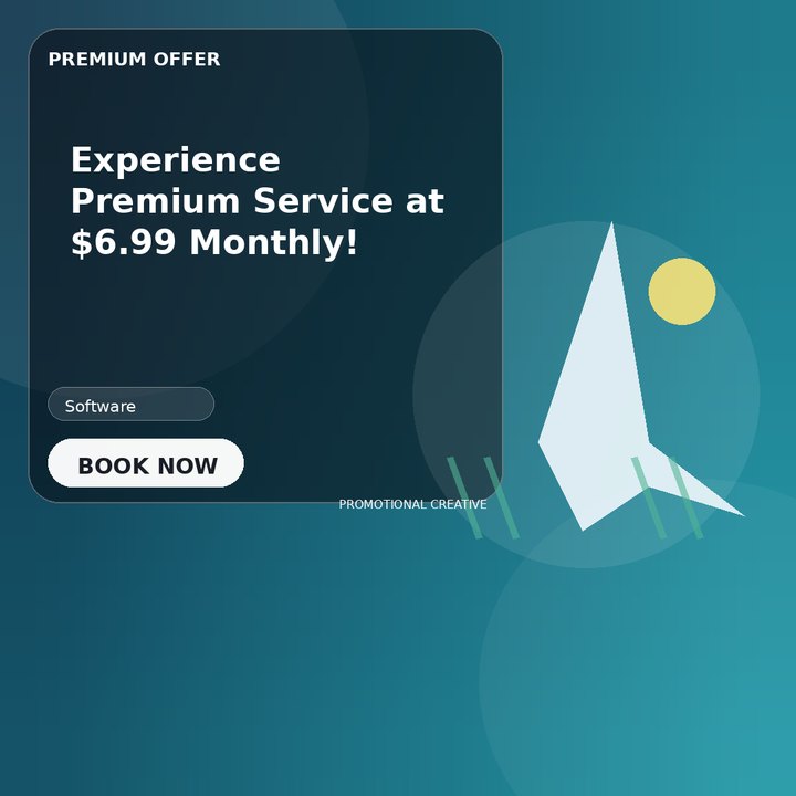 Experience Premium Service at $6.99 Monthly!