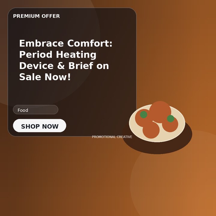 Embrace Comfort: Period Heating Device & Brief on Sale Now!