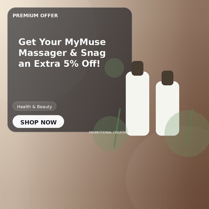 Get Your MyMuse Massager & Snag an Extra 5% Off!