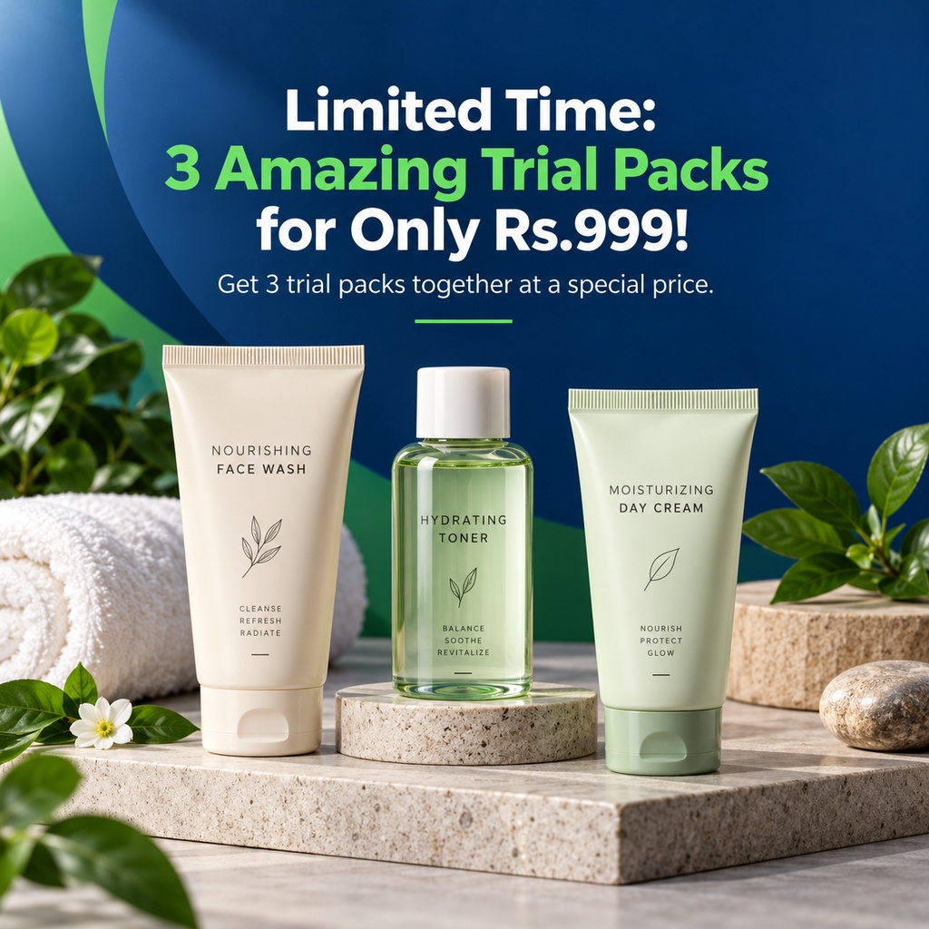 Limited Time: 3 Amazing Trial Packs for Only Rs.999!