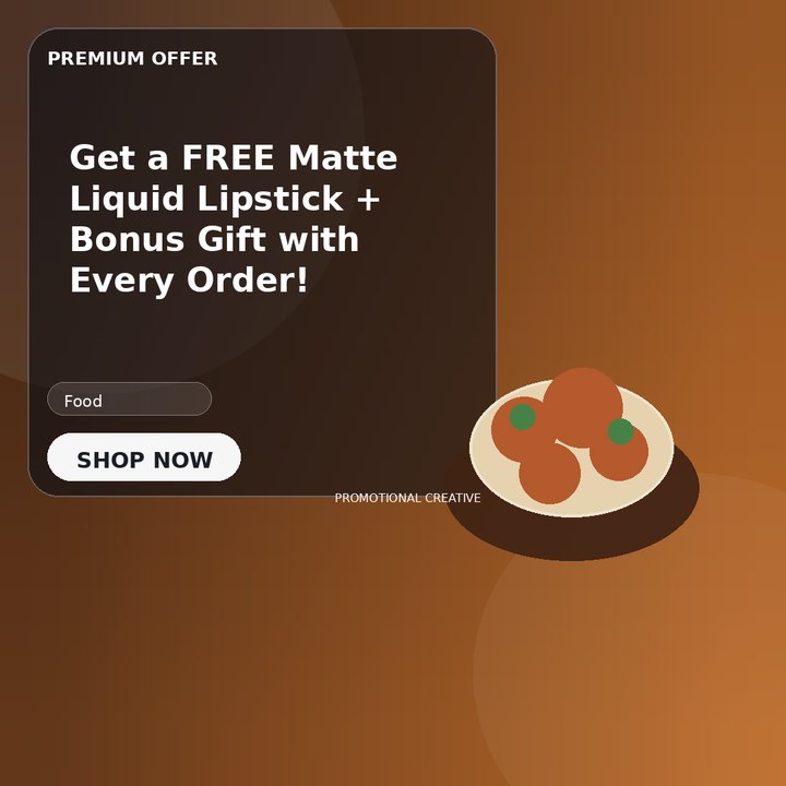 Get a FREE Matte Liquid Lipstick + Bonus Gift with Every Order!