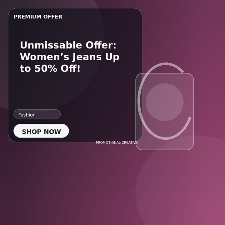 Unmissable Offer: Women’s Jeans Up to 50% Off!