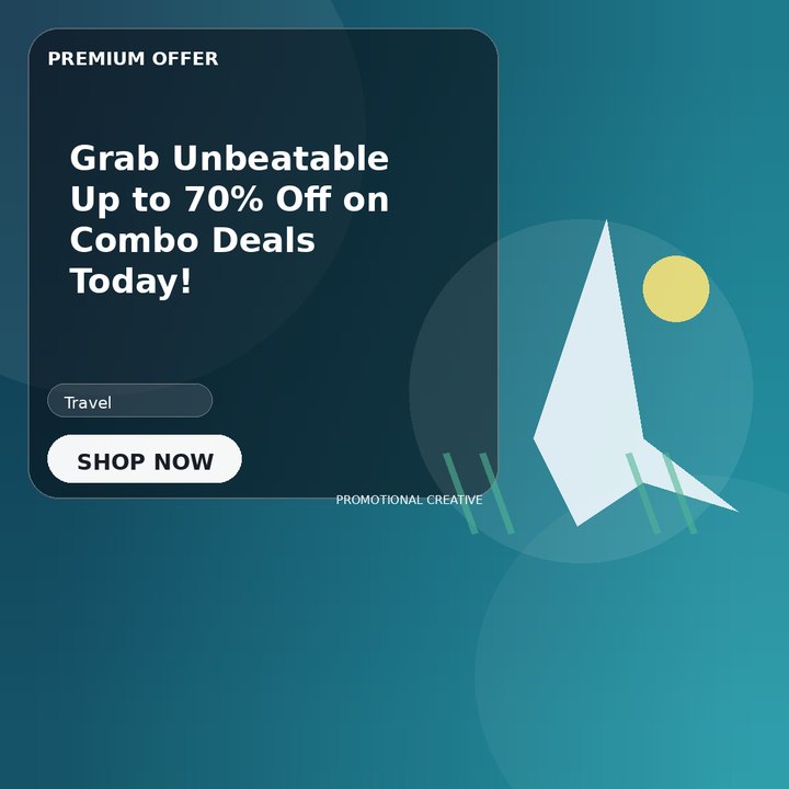 Grab Unbeatable Up to 70% Off on Combo Deals Today!