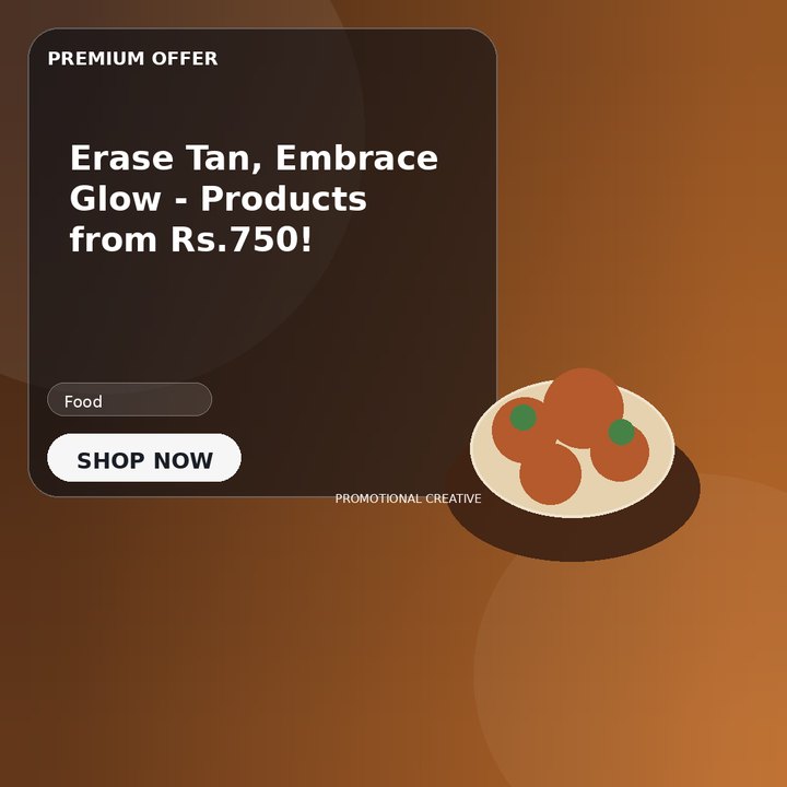 Erase Tan, Embrace Glow - Products from Rs.750!