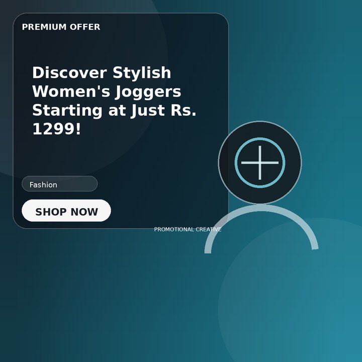 Discover Stylish Women's Joggers Starting at Just Rs. 1299!