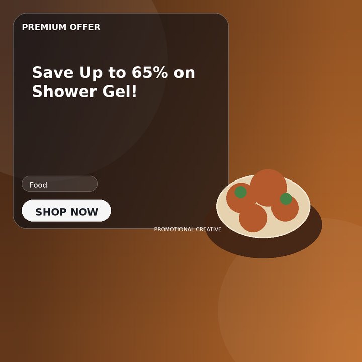 Save Up to 65% on Shower Gel!