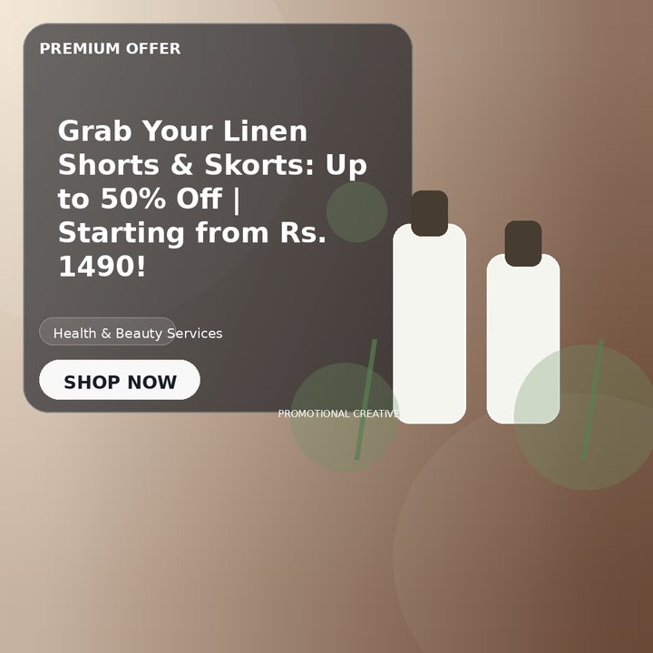 Grab Your Linen Shorts & Skorts: Up to 50% Off | Starting from Rs. 1490!