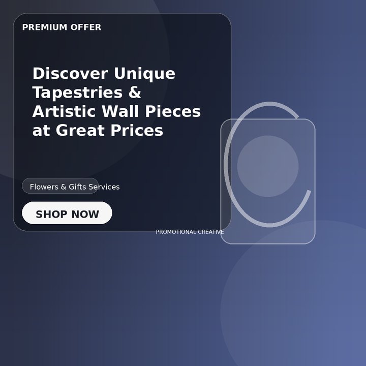 Discover Unique Tapestries & Artistic Wall Pieces at Great Prices