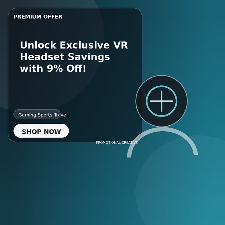 Unlock Exclusive VR Headset Savings with 9% Off!