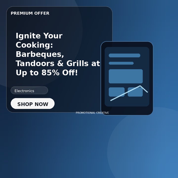 Ignite Your Cooking: Barbeques, Tandoors & Grills at Up to 85% Off!
