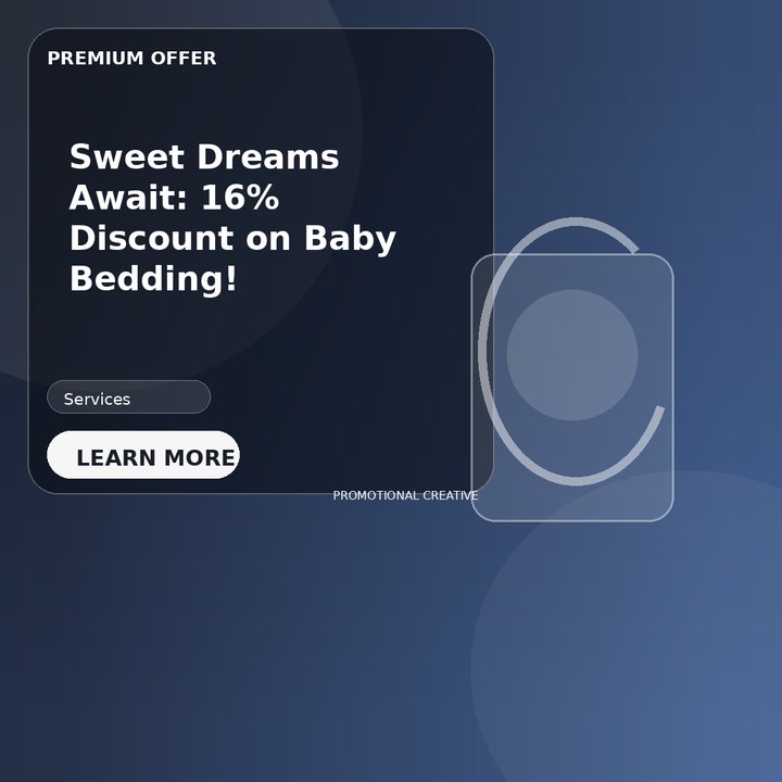 Sweet Dreams Await: 16% Discount on Baby Bedding!