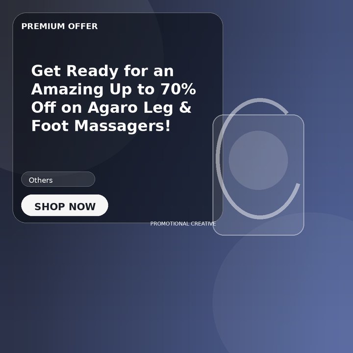 Get Ready for an Amazing Up to 70% Off on Agaro Leg & Foot Massagers!