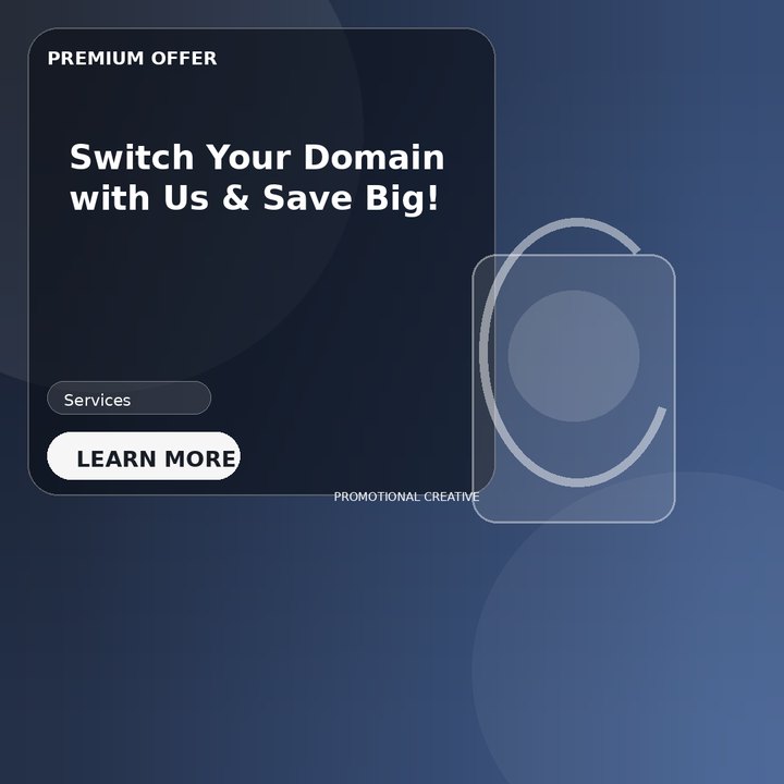 Switch Your Domain with Us & Save Big!