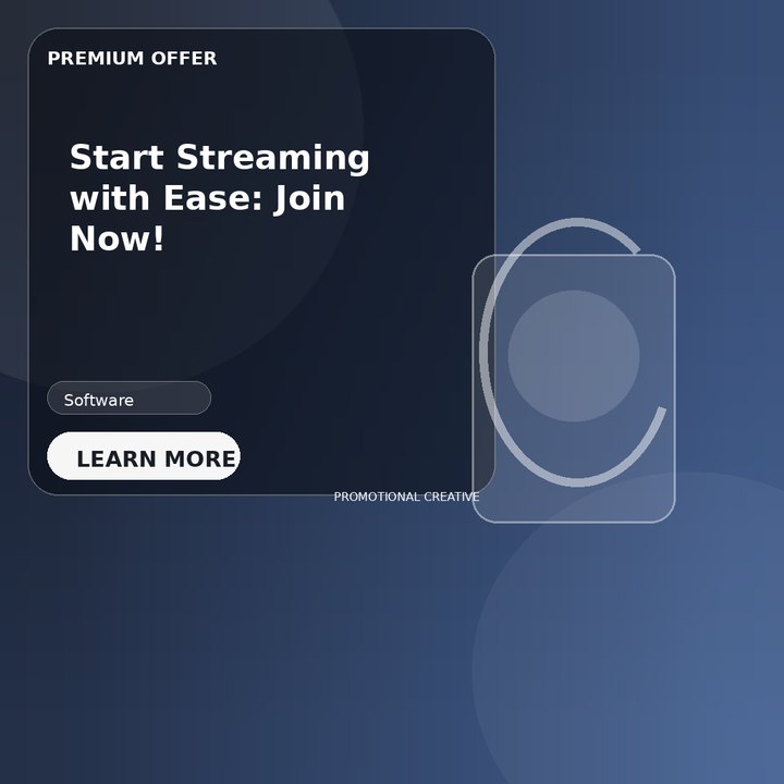 Start Streaming with Ease: Join Now!
