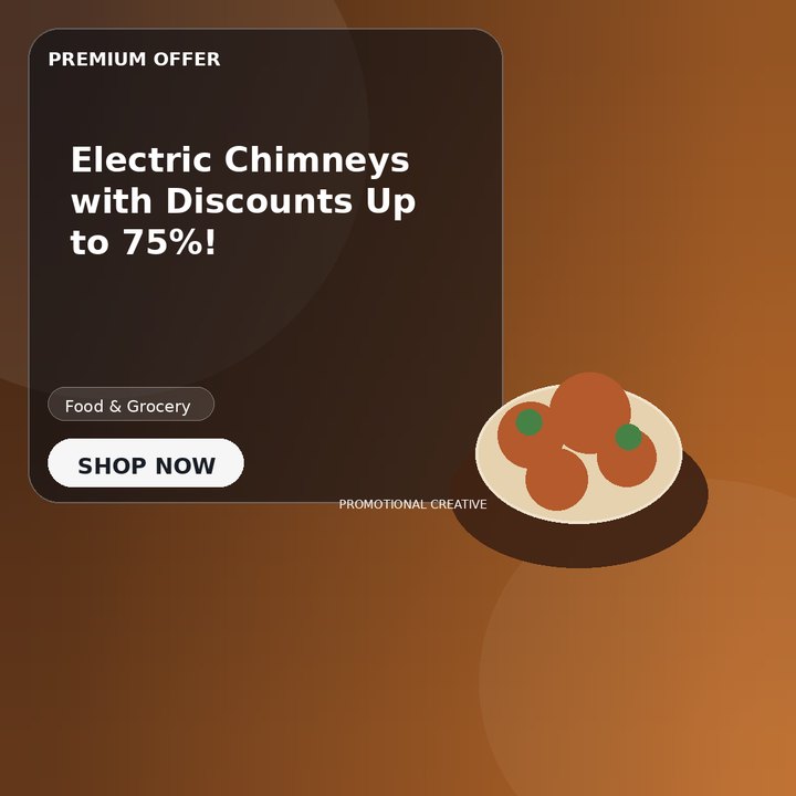 Electric Chimneys with Discounts Up to 75%!
