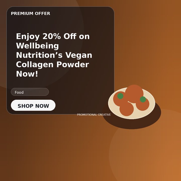Enjoy 20% Off on Wellbeing Nutrition’s Vegan Collagen Powder Now!