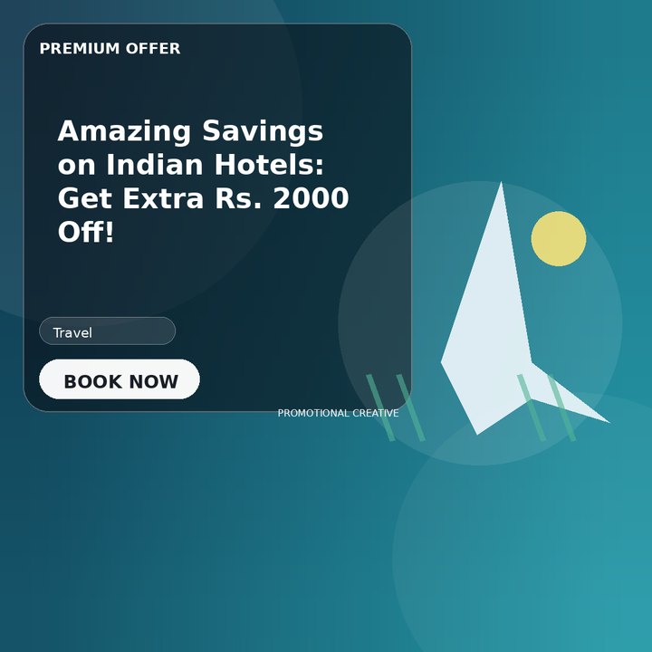 Amazing Savings on Indian Hotels: Get Extra Rs. 2000 Off!
