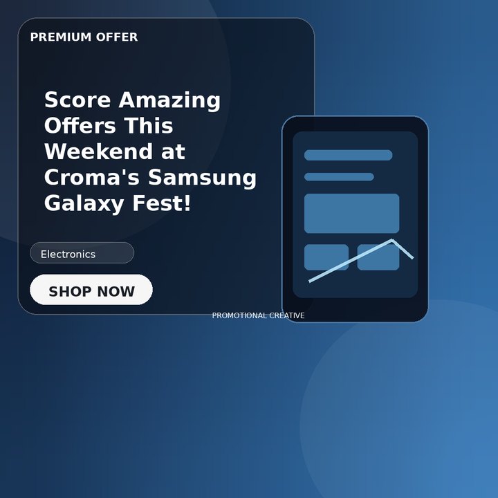 Score Amazing Offers This Weekend at Croma's Samsung Galaxy Fest!