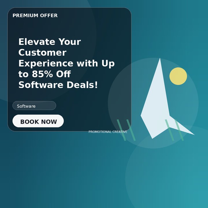 Elevate Your Customer Experience with Up to 85% Off Software Deals!