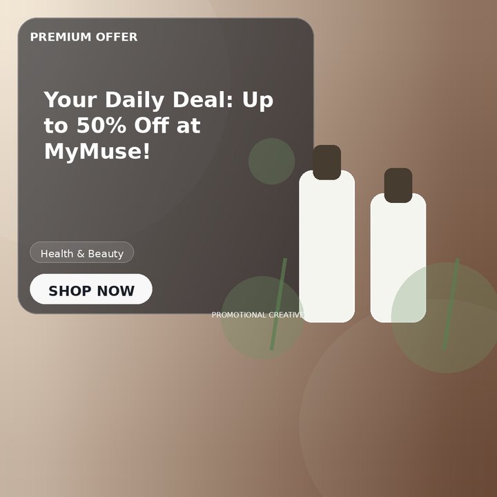 Your Daily Deal: Up to 50% Off at MyMuse!