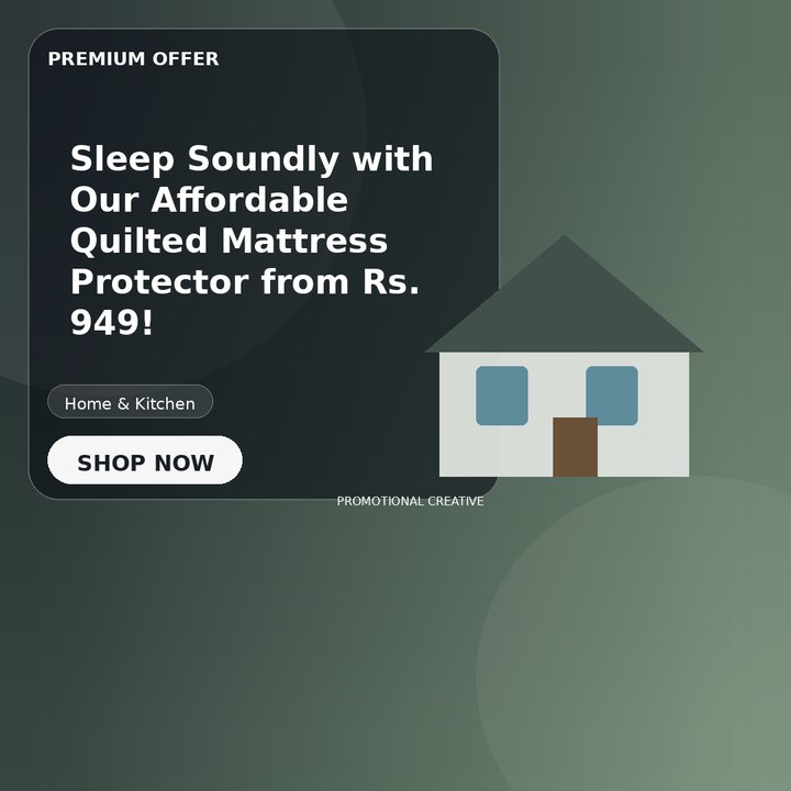 Sleep Soundly with Our Affordable Quilted Mattress Protector from Rs. 949!