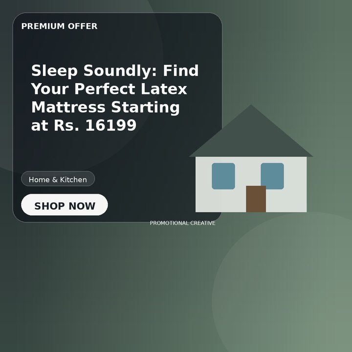 Sleep Soundly: Find Your Perfect Latex Mattress Starting at Rs. 16199