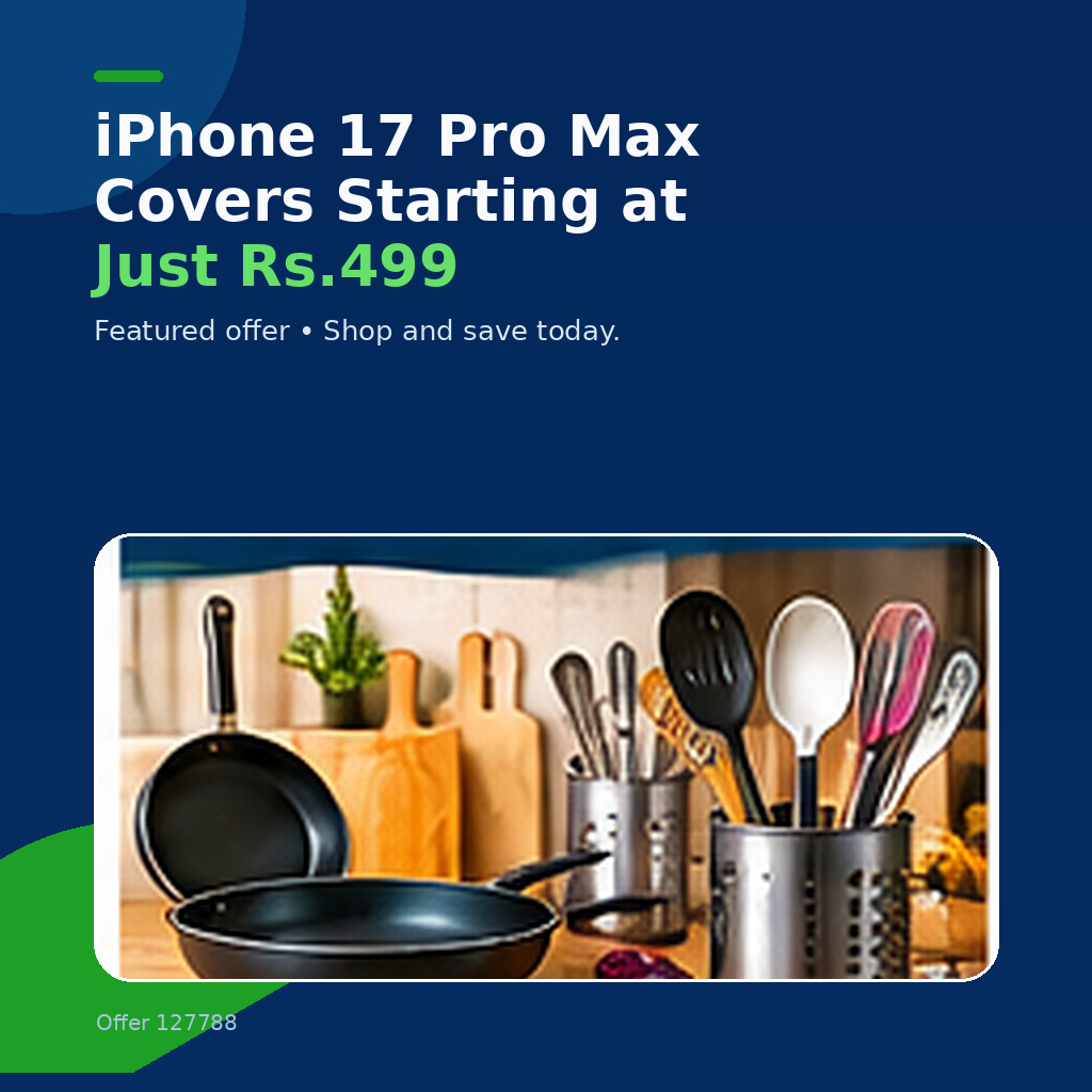 iPhone 17 Pro Max Covers Starting at Just Rs.499