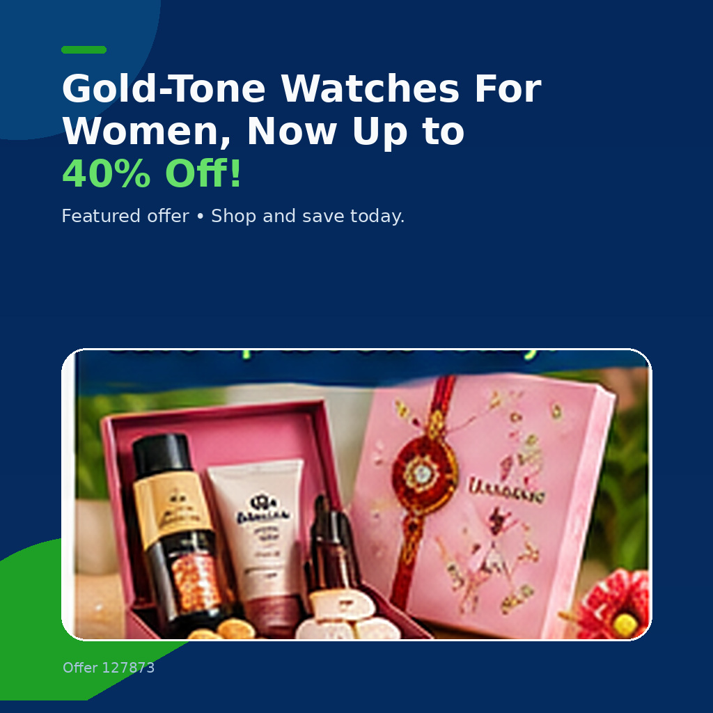 Gold-Tone Watches For Women, Now Up to 40% Off!