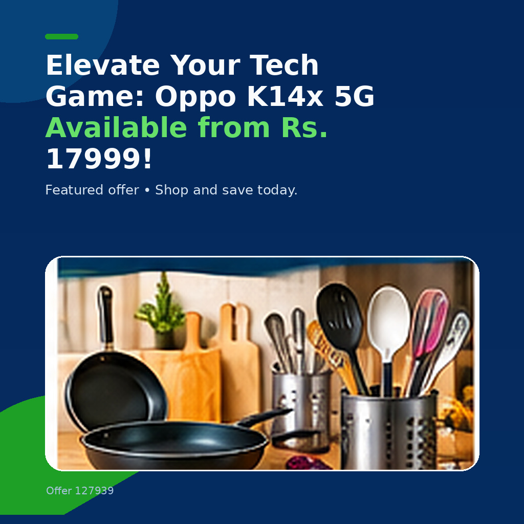 Elevate Your Tech Game: Oppo K14x 5G Available from Rs. 17999!