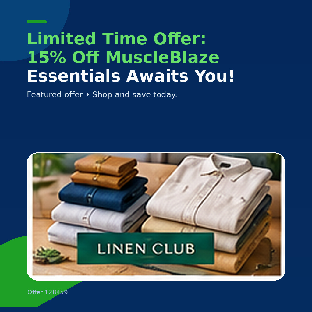 Limited Time Offer: 15% Off MuscleBlaze Essentials Awaits You!