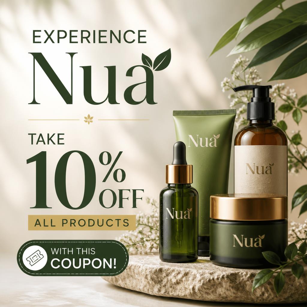 Experience Nua – Take 10% Off All Products With This Coupon!