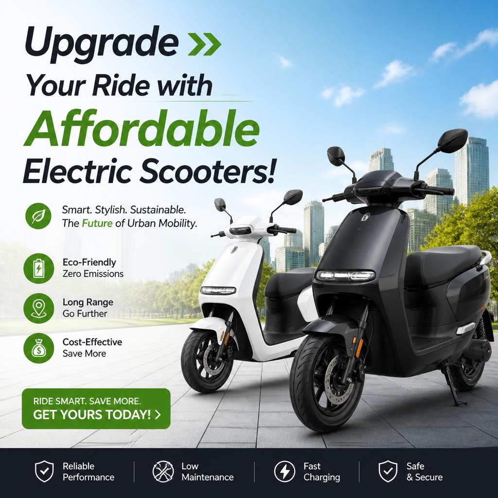 Upgrade Your Ride with Affordable Electric Scooters!