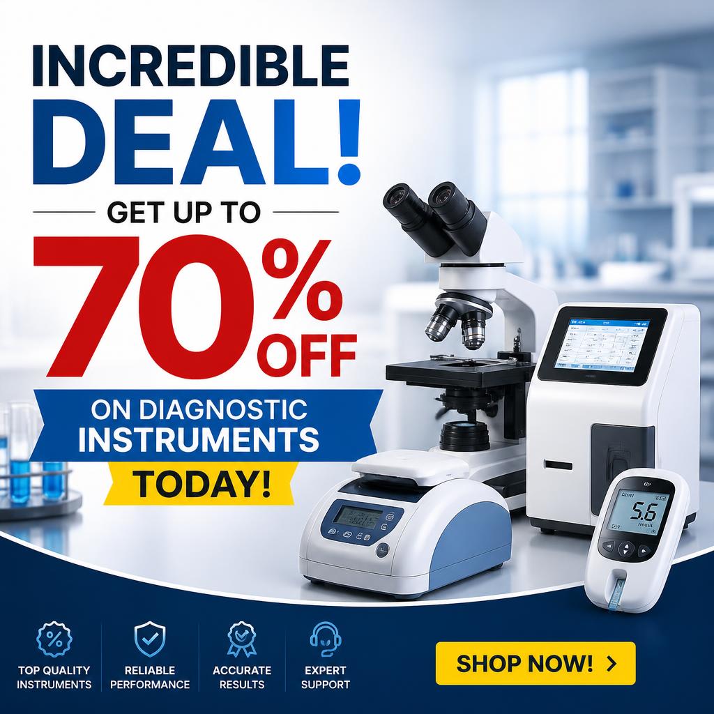 Incredible Deal: Get Up to 70% Off on Diagnostic Instruments Today!