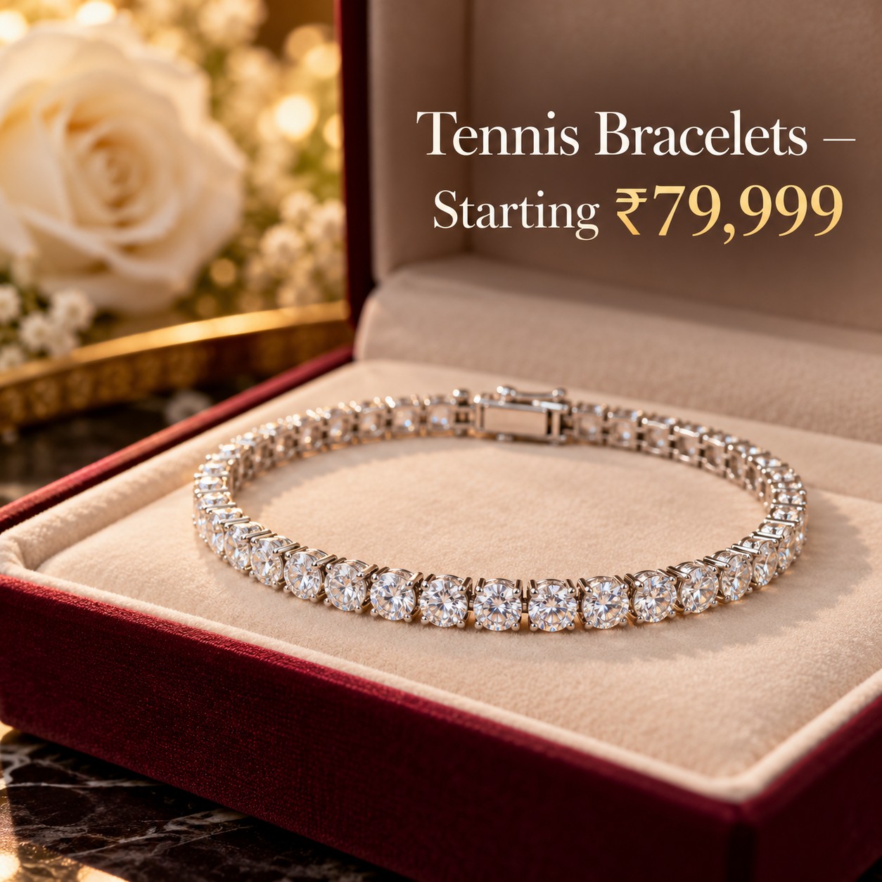 Shop Stunning Tennis Bracelets at Unmatched Prices!