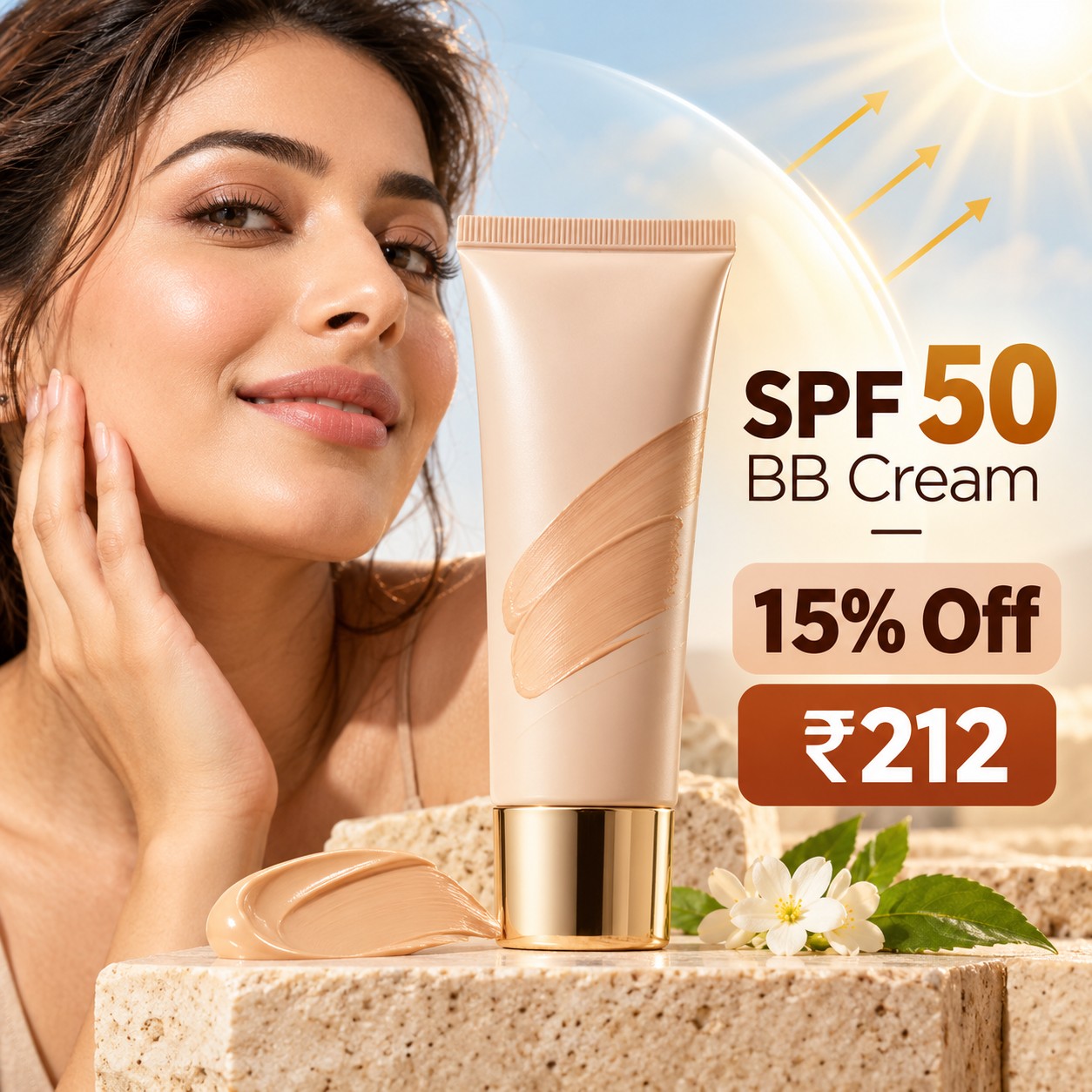 Claim 15% Off on the New SUGAR POP SPF 50 BB Cream!
