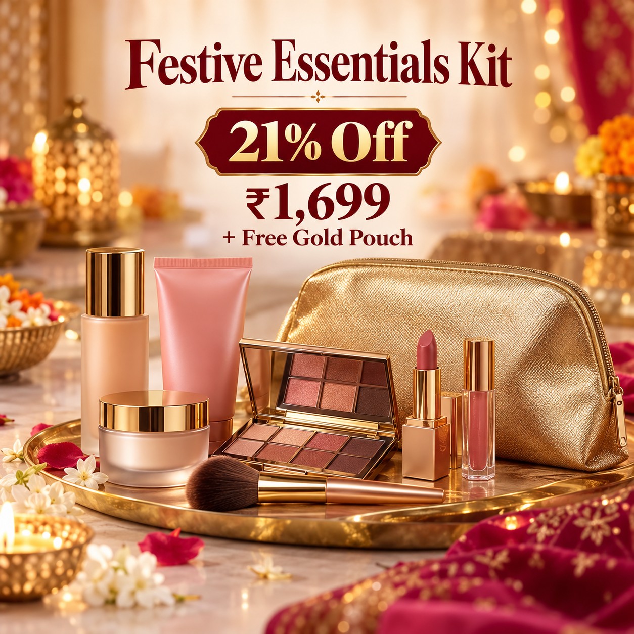 Score 21% Off on Festive Essentials Kit + Claim Your Free Gold Pouch!