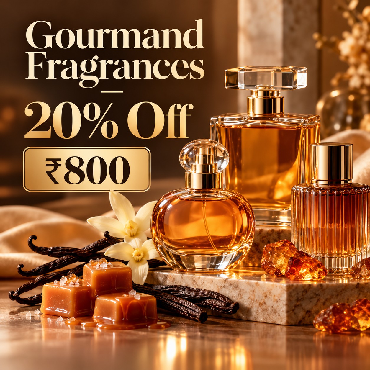 Tempting Offer: 20% Off on Irresistible Gourmand Fragrances