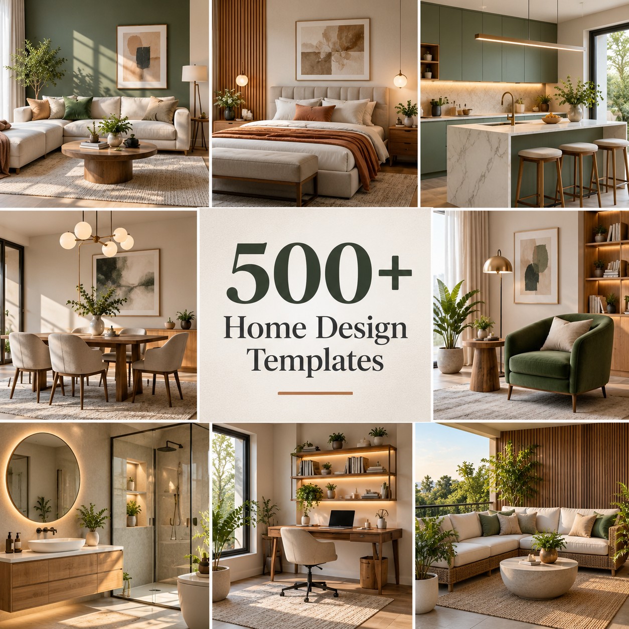 Elevate Your Home Design with 500+ Templates on Homestyler!