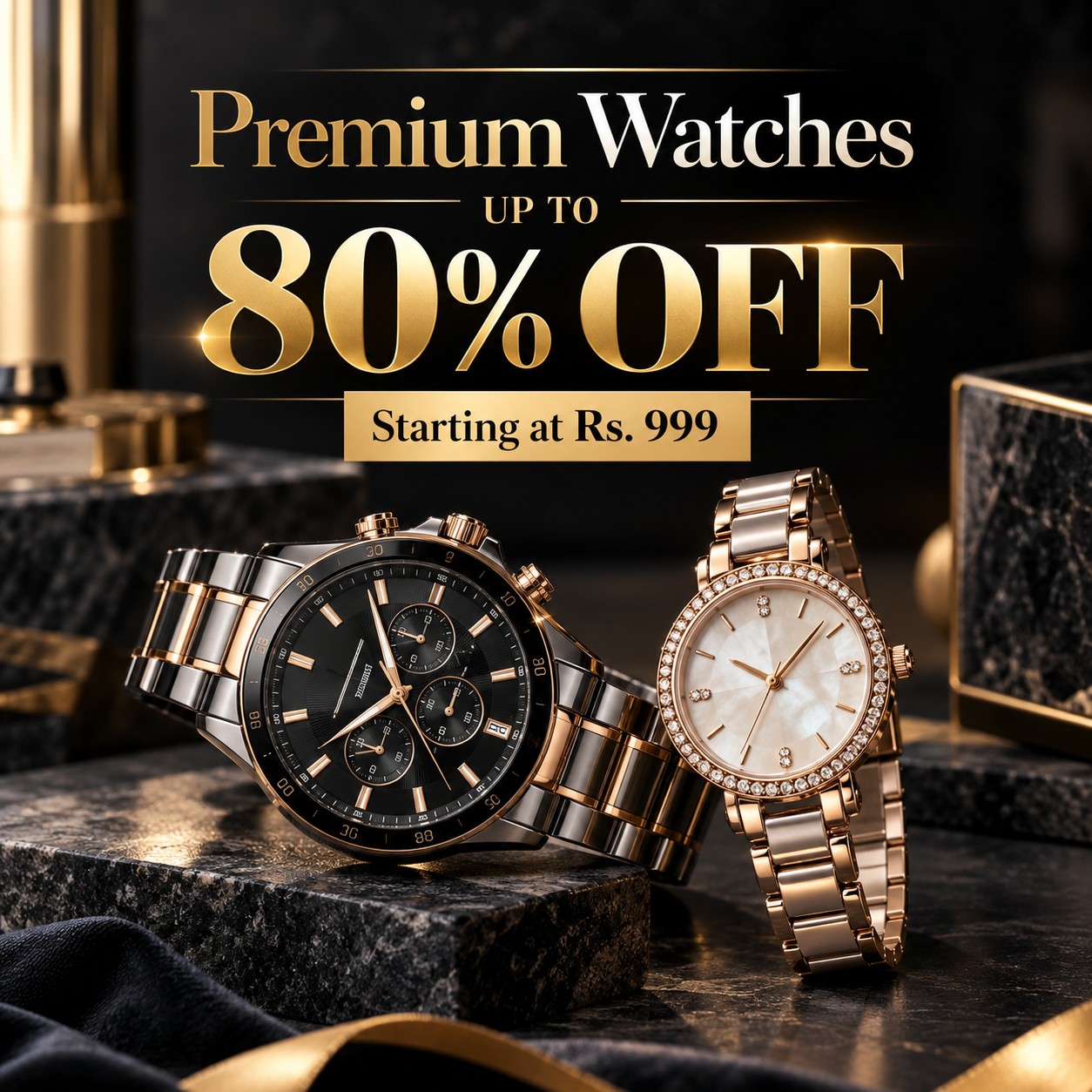 Limited Time Offer: Enjoy Up to 80% Off on Premium Watches!
