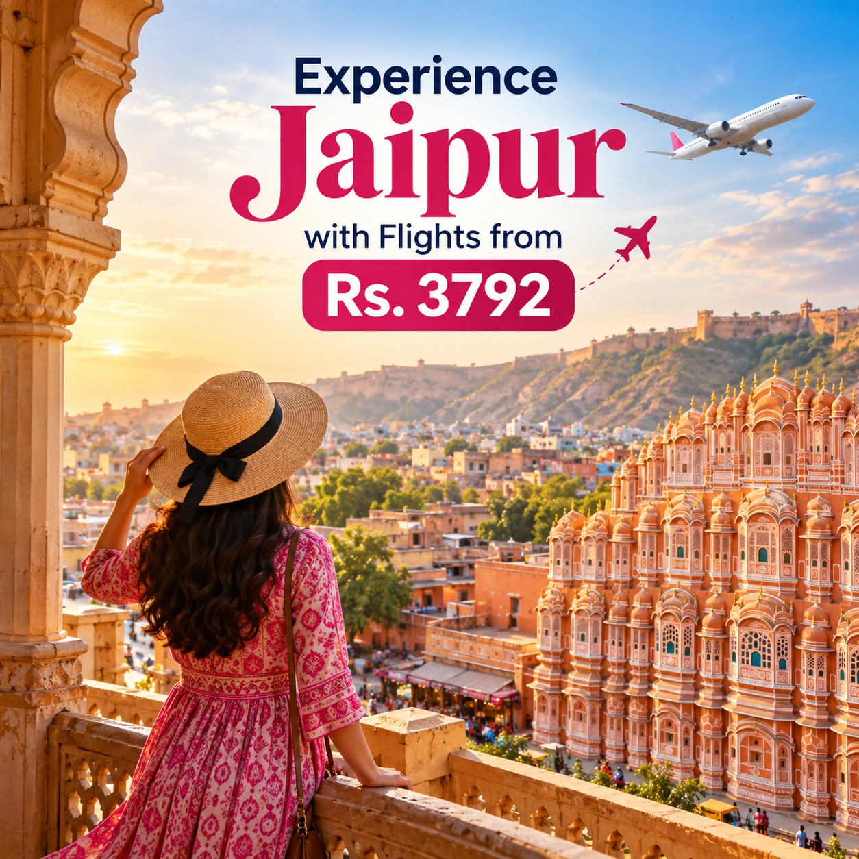Experience Jaipur with Flights from Rs. 3792