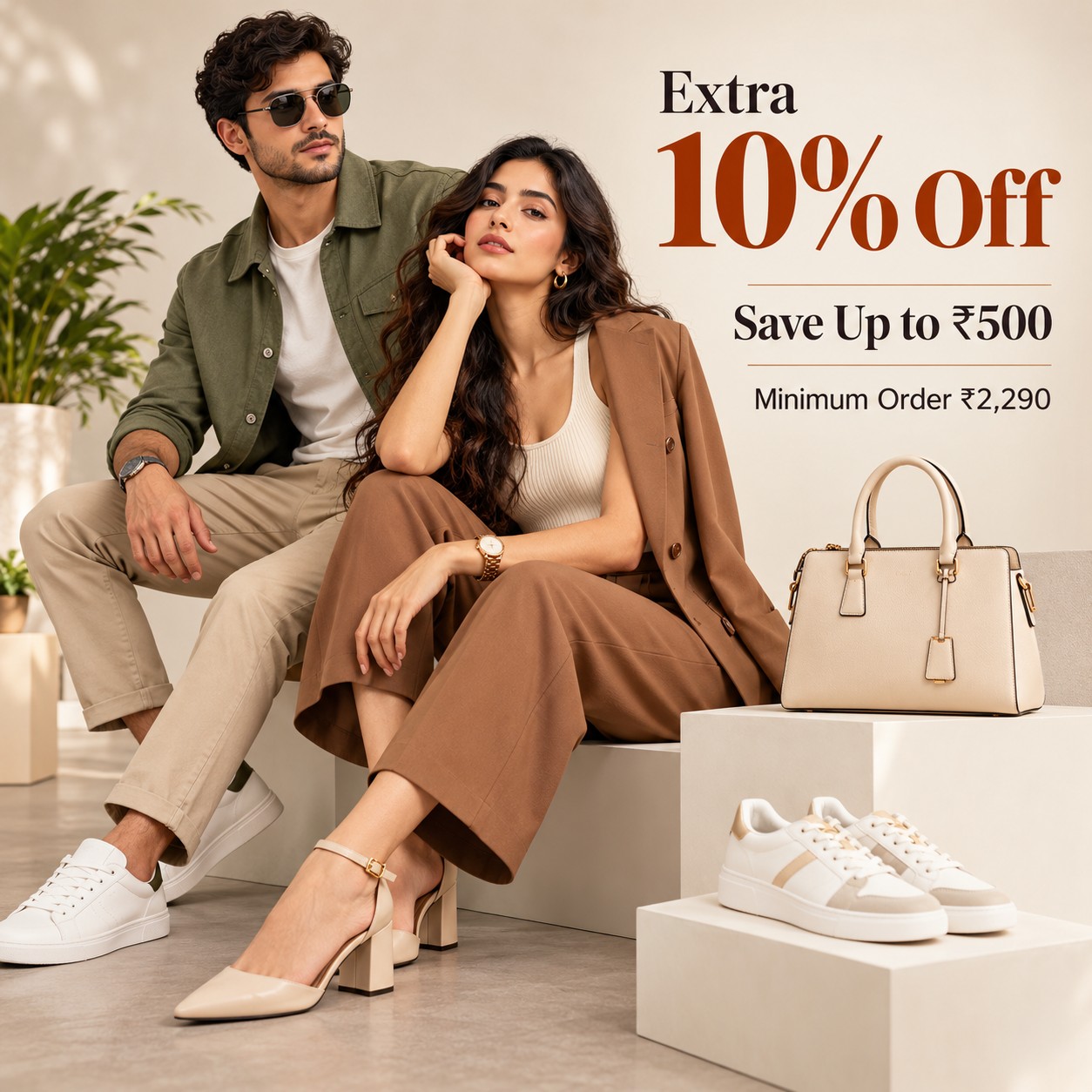 Enjoy 10% Extra Discount on Fashion & Accessories – Save Up to Rs. 500