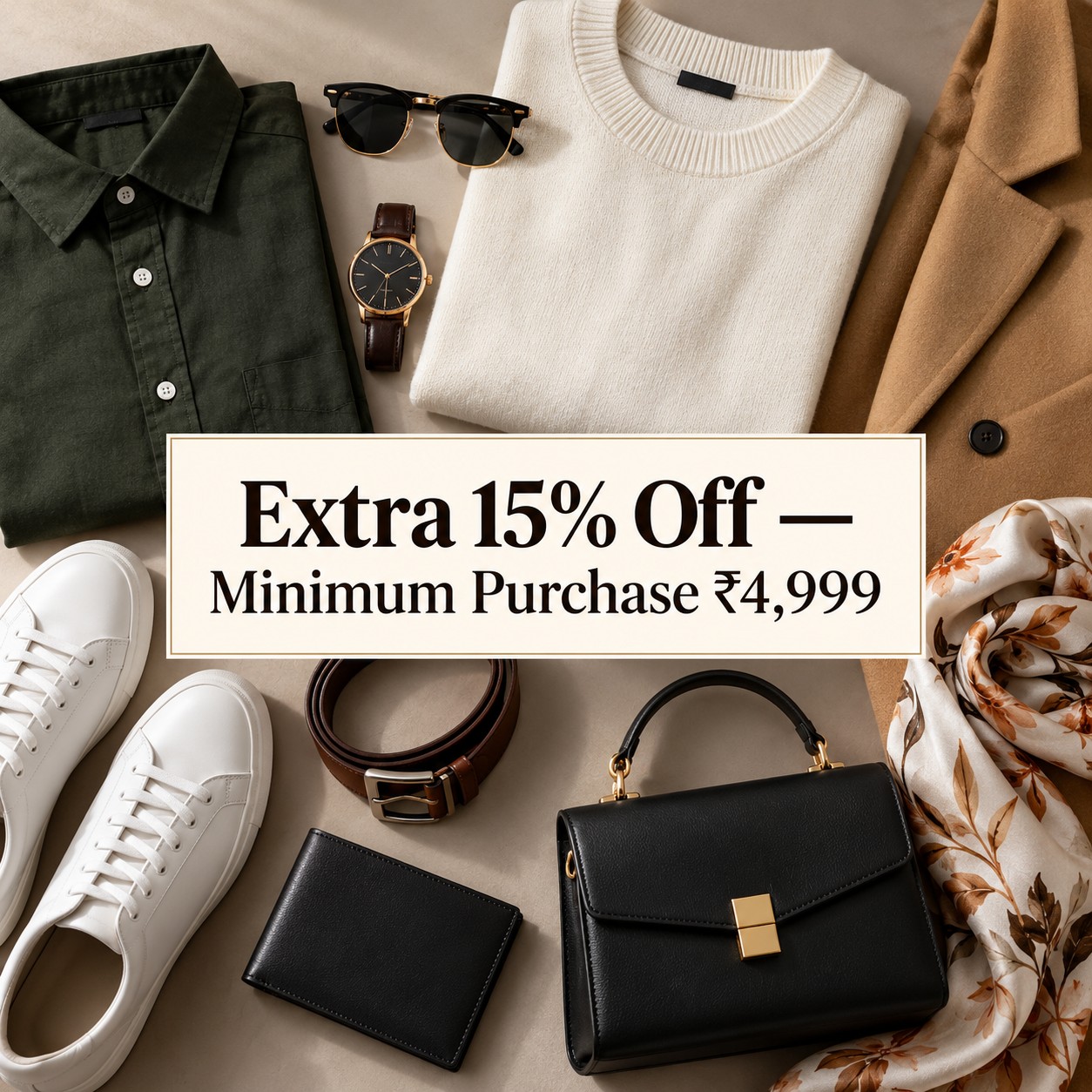 Snag an Extra 15% Off Your Rs. 4999 Purchases!