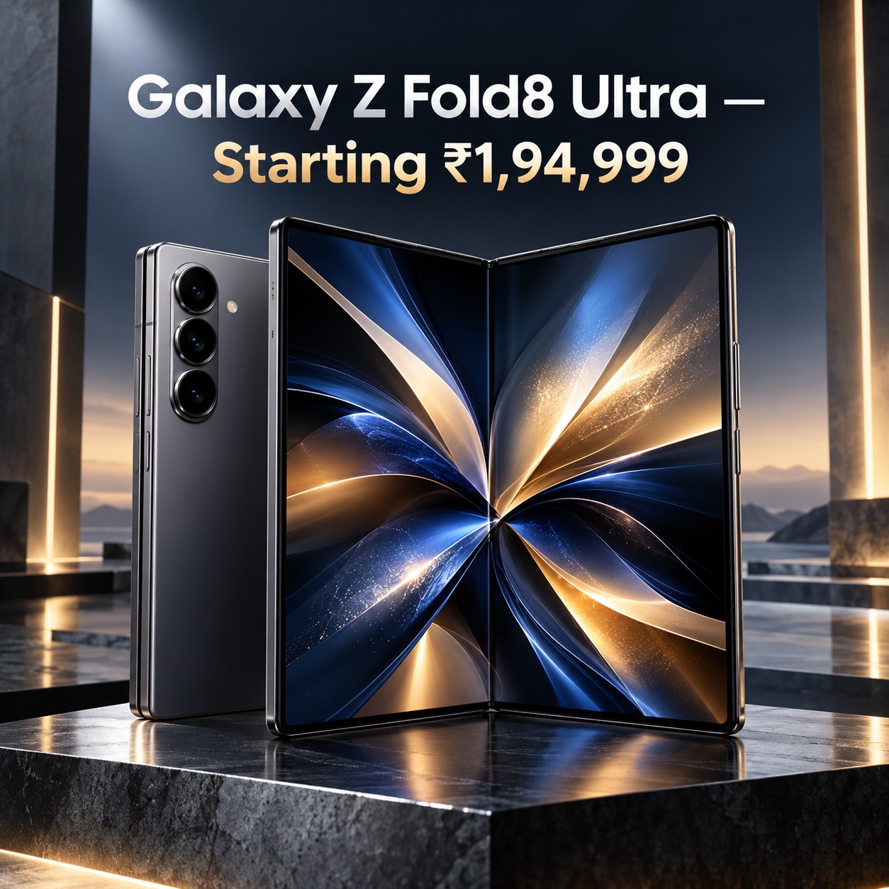 Get the Samsung Galaxy Z Fold8 Ultra from Rs. 1,94,999 with Amazing Offers!