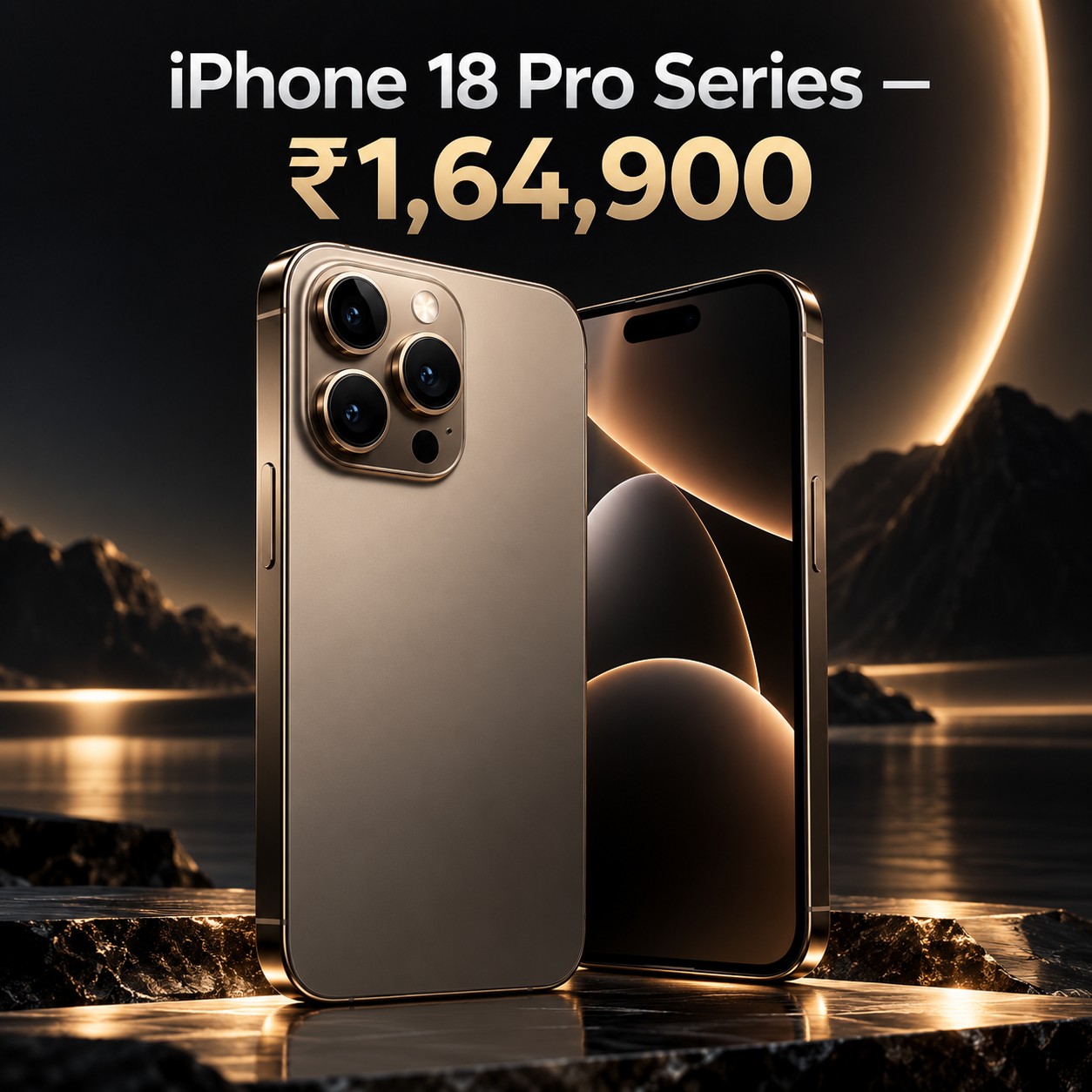 Apple iPhone 18 Pro Series – Only Rs.1,64,900!