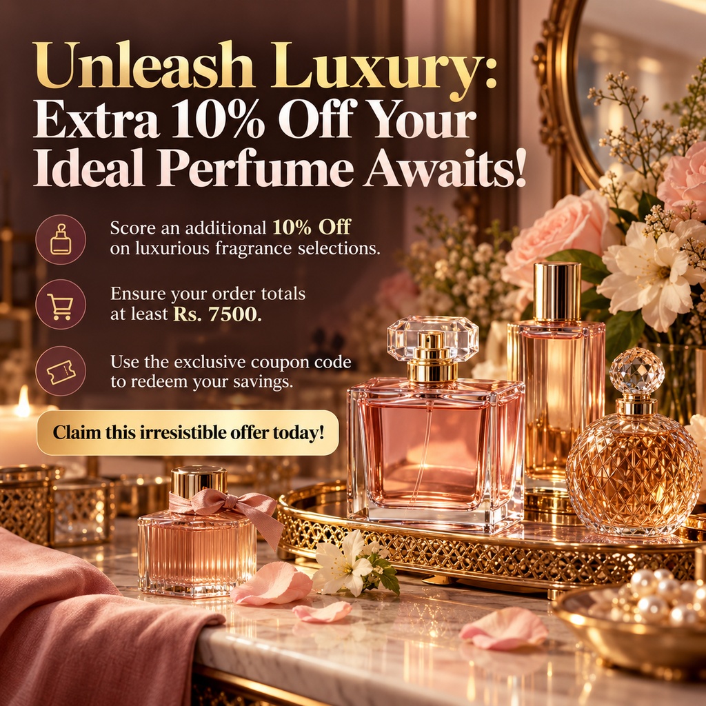 Unleash Luxury: Extra 10% Off Your Ideal Perfume Awaits!