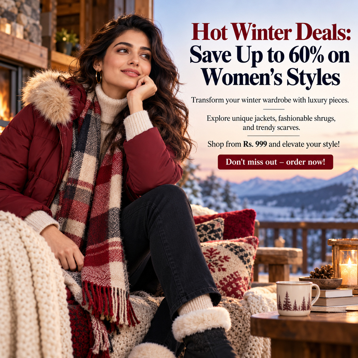 Hot Winter Deals: Save Up to 60% on Women's Styles